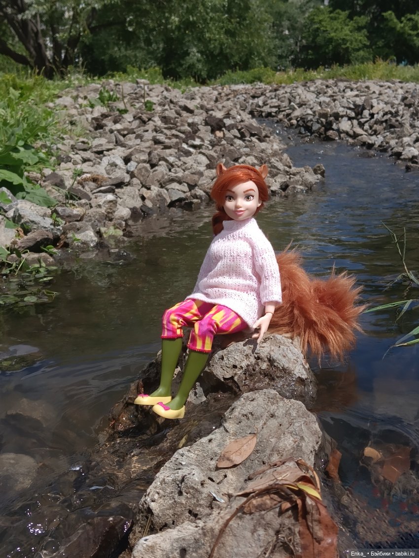 Белка на берегу ручья — Игровые куклы разных производителей (Разное): редкие бренды (фото 8)
