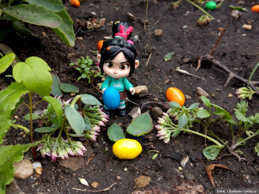 Шенк и Ванилопа: сбор пасхальных яиц | Бэйбики Шенк и Ванилопа: сбор пасхальных яиц