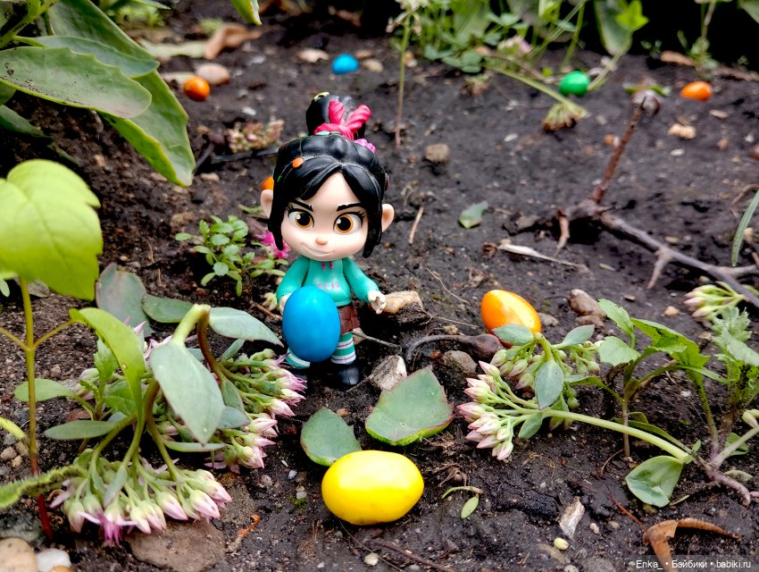 Шенк и Ванилопа: сбор пасхальных яиц | Бэйбики Шенк и Ванилопа: сбор пасхальных яиц (фото 6)