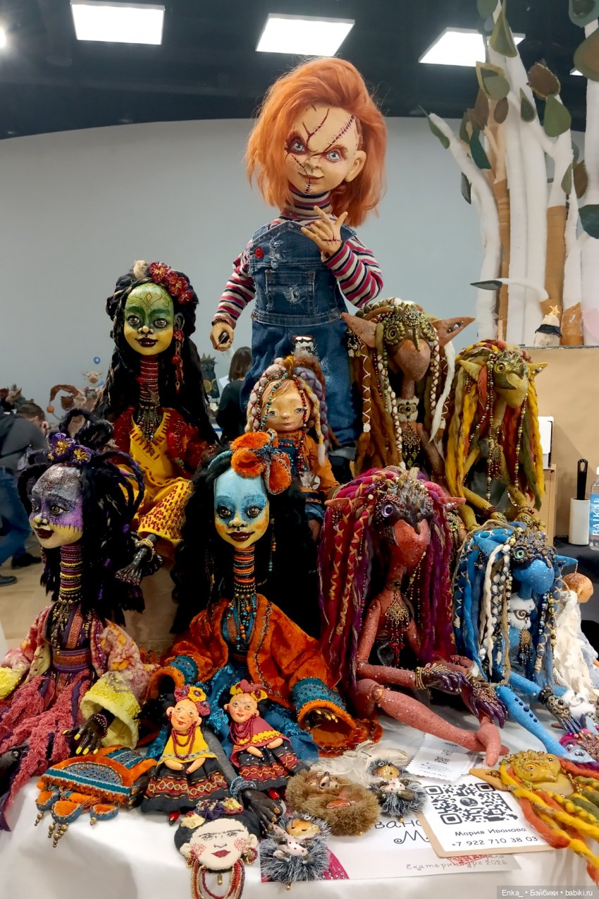 Куклы на выставке-фестивале "УралАртКукла" | Бэйбики Куклы на выставке-фестивале "УралАртКукла"