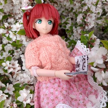 Ичиго в весенних цветах