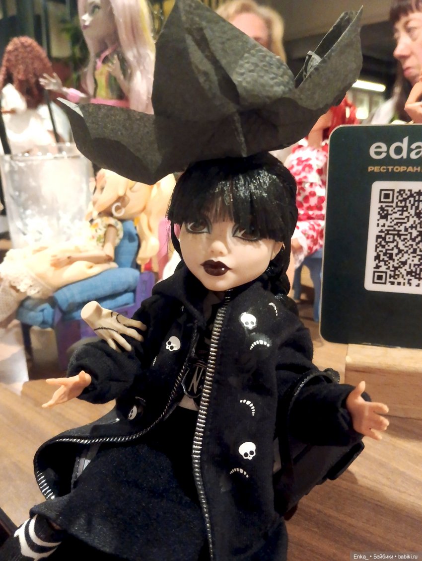 Новая шляпка Уэнсдей — Куклы Monster High и Ever After High: G1 (фото 7)