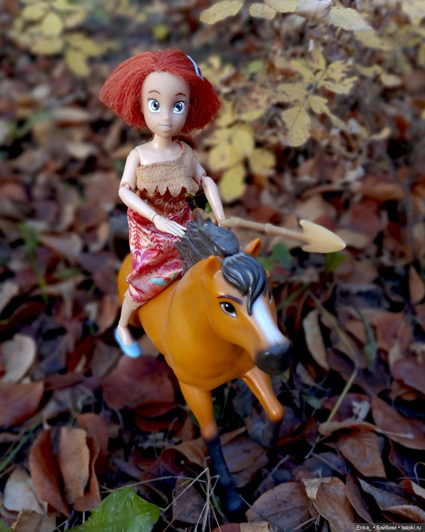 Индианка Робин в месте силы