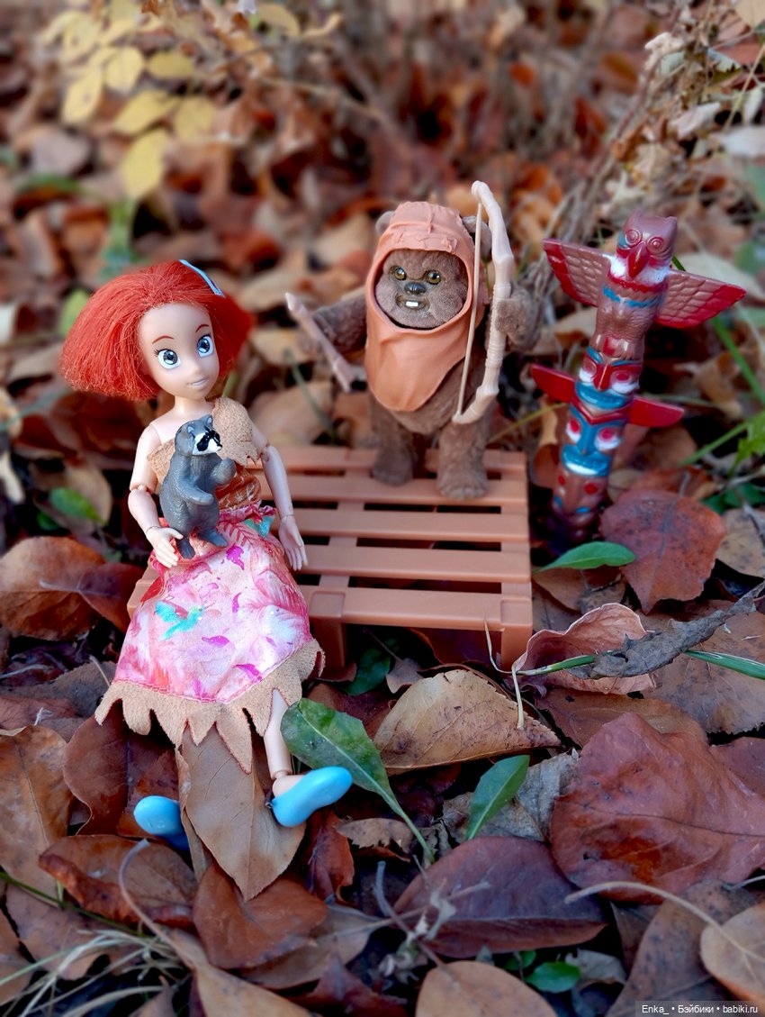 Индианка Робин в месте силы