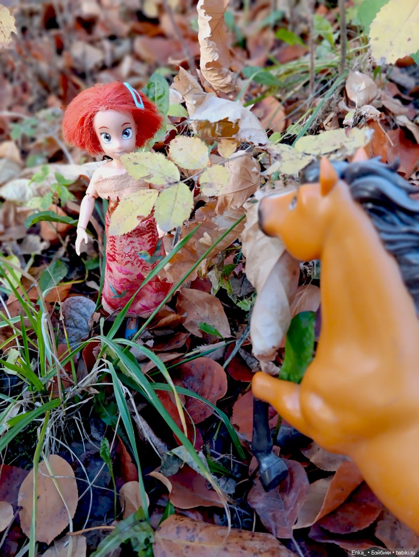 Индианка Робин в месте силы