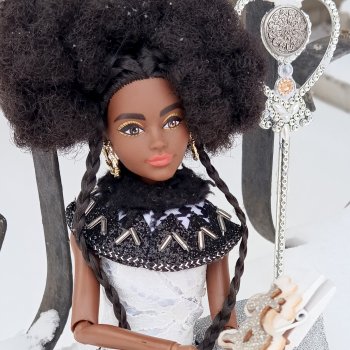 Николетта - Снегурочка Института Дружбы народов