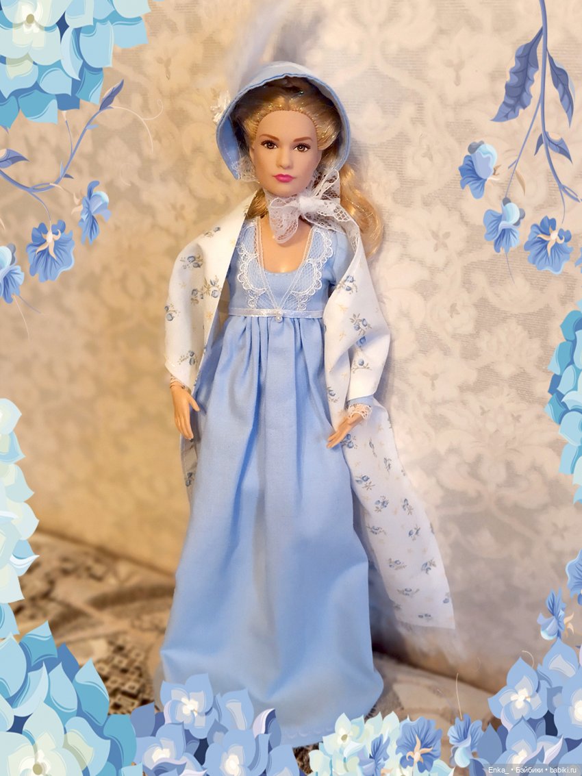 Долорес в образе барышни 19 века