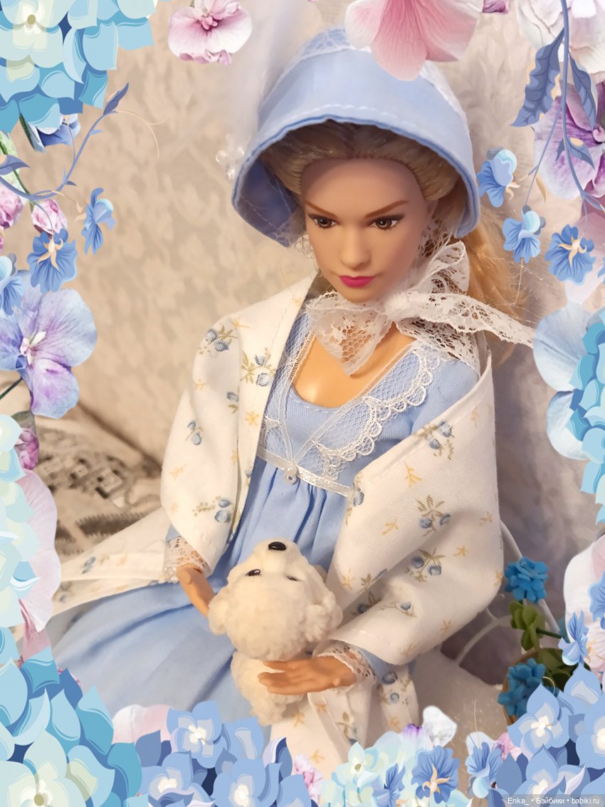 Долорес в образе барышни 19 века