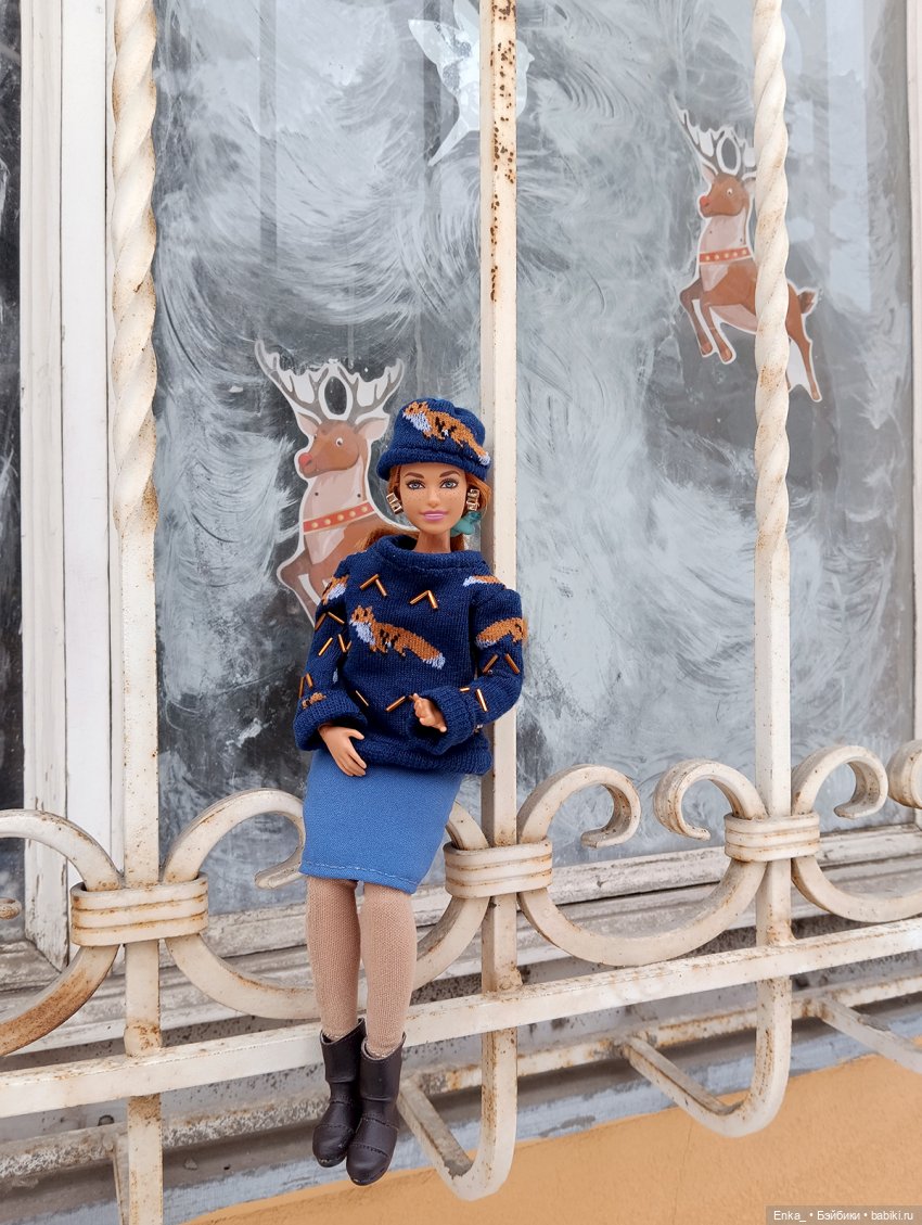 Мэгги-лисичка в зимнем образе 🧣 (фото 3)