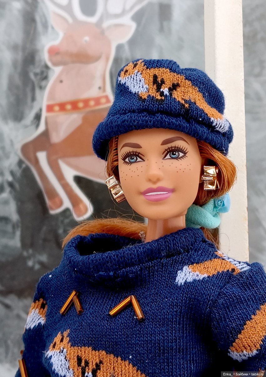 Мэгги-лисичка в зимнем образе 🧣 (фото 9)