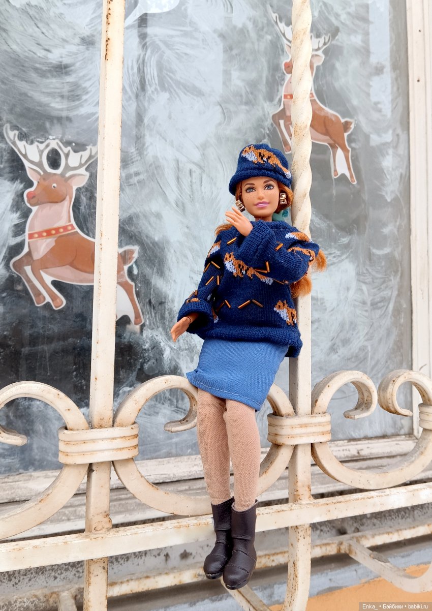 Мэгги-лисичка в зимнем образе 🧣 (фото 5)