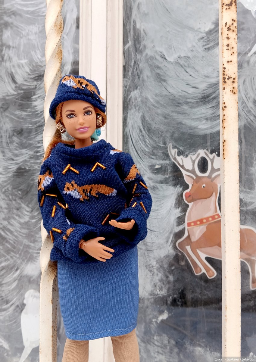 Мэгги-лисичка в зимнем образе 🧣 (фото 2)