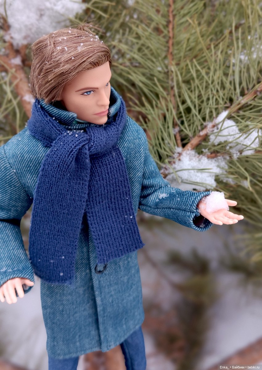 Зимняя прогулка: Стив и голуби (фото 5)