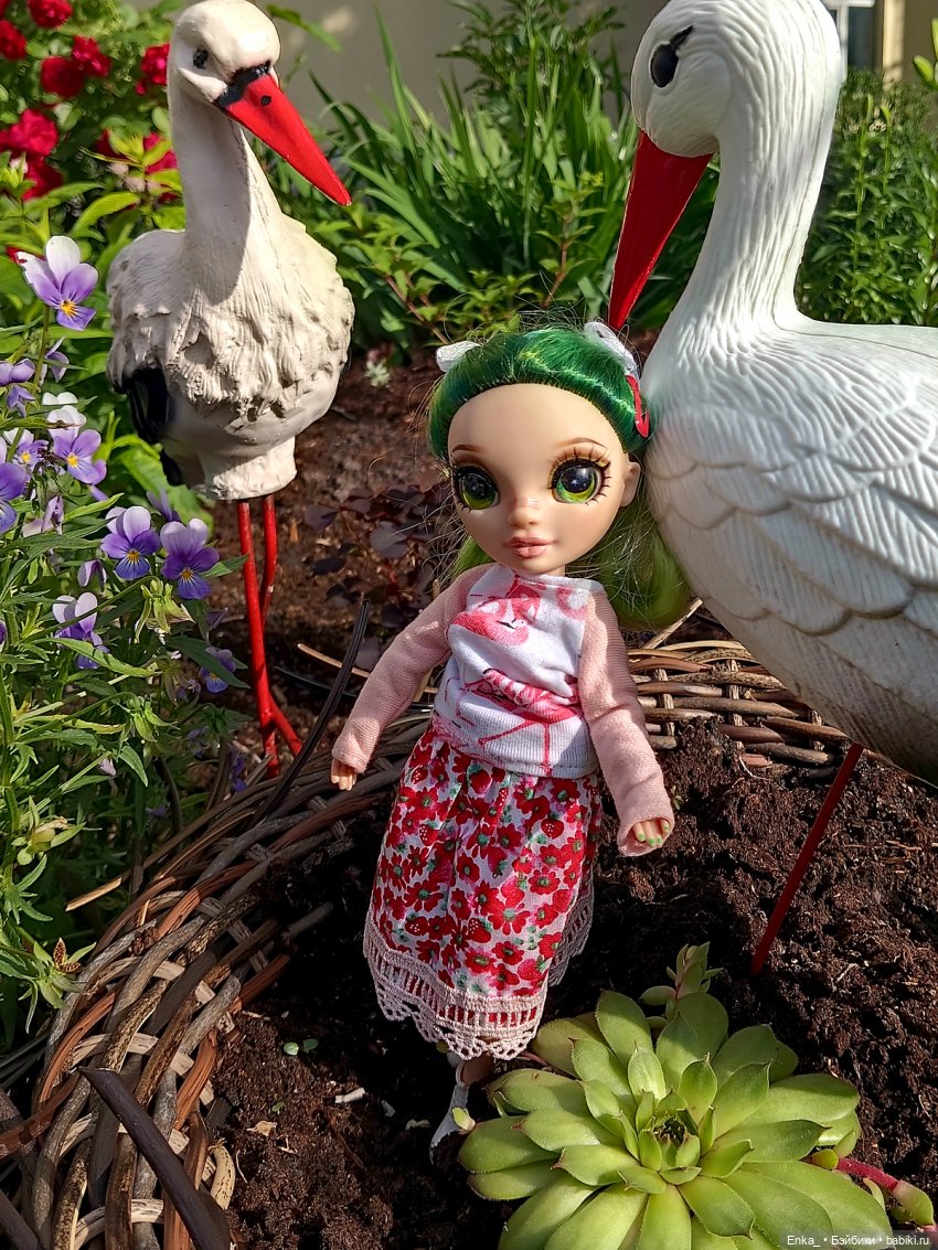 Джейд в гостях у аистов — Куклы Rainbow High (Рейнбоу Хай (фото 6)