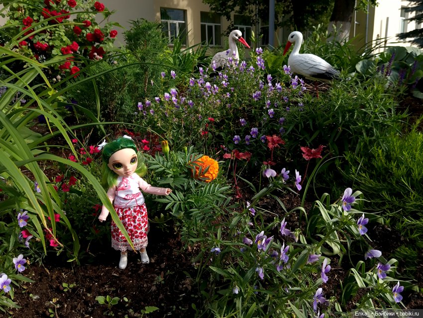 Джейд в гостях у аистов — Куклы Rainbow High (Рейнбоу Хай (фото 9)