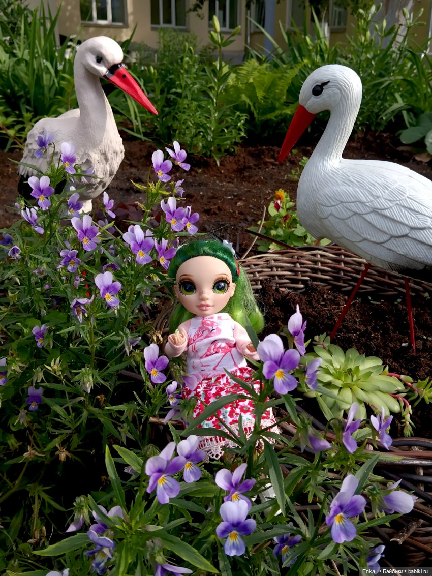 Джейд в гостях у аистов — Куклы Rainbow High (Рейнбоу Хай (фото 5)