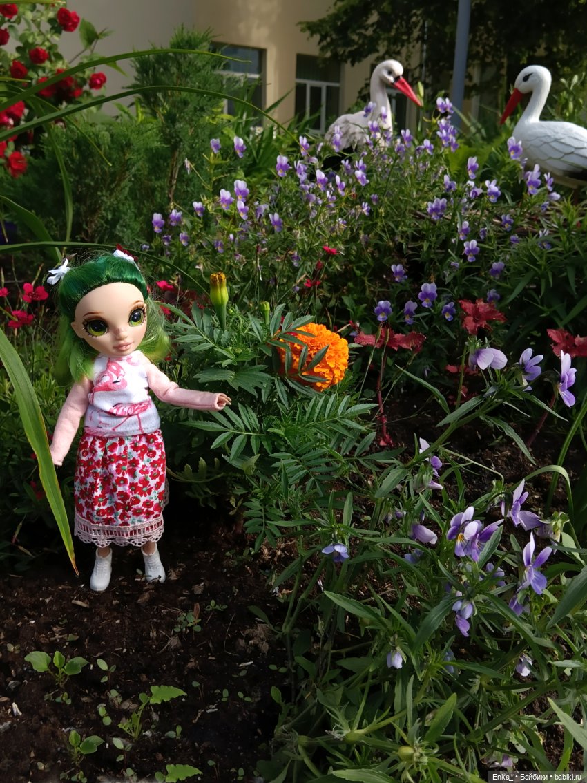 Джейд в гостях у аистов — Куклы Rainbow High (Рейнбоу Хай (фото 10)