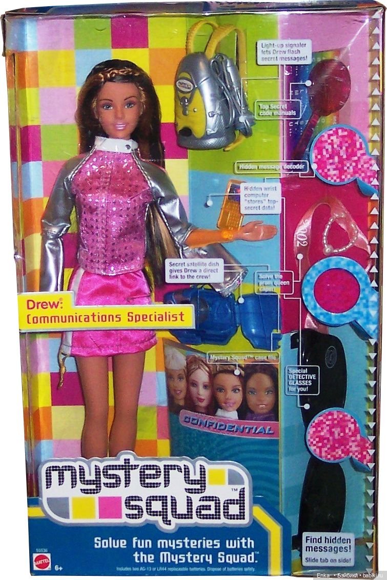 Mystery Squad («Таинственный отряд») Barbie в действии (фото 6)