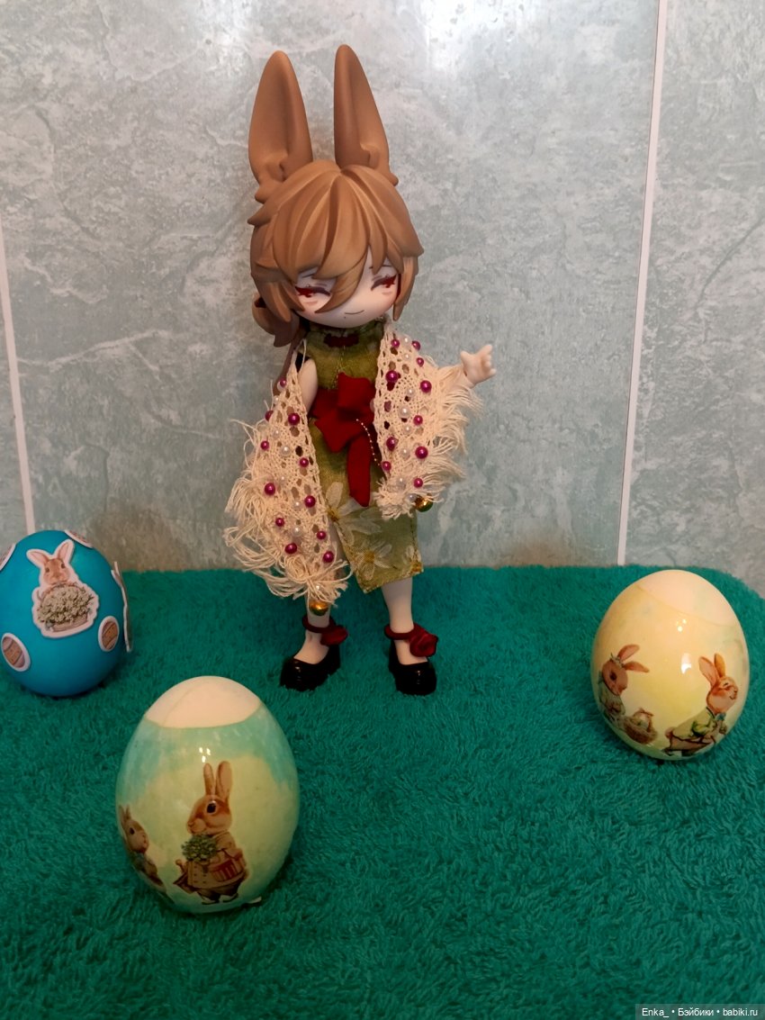 Светлой Пасхи с пасхальным кроликом (фото 3)