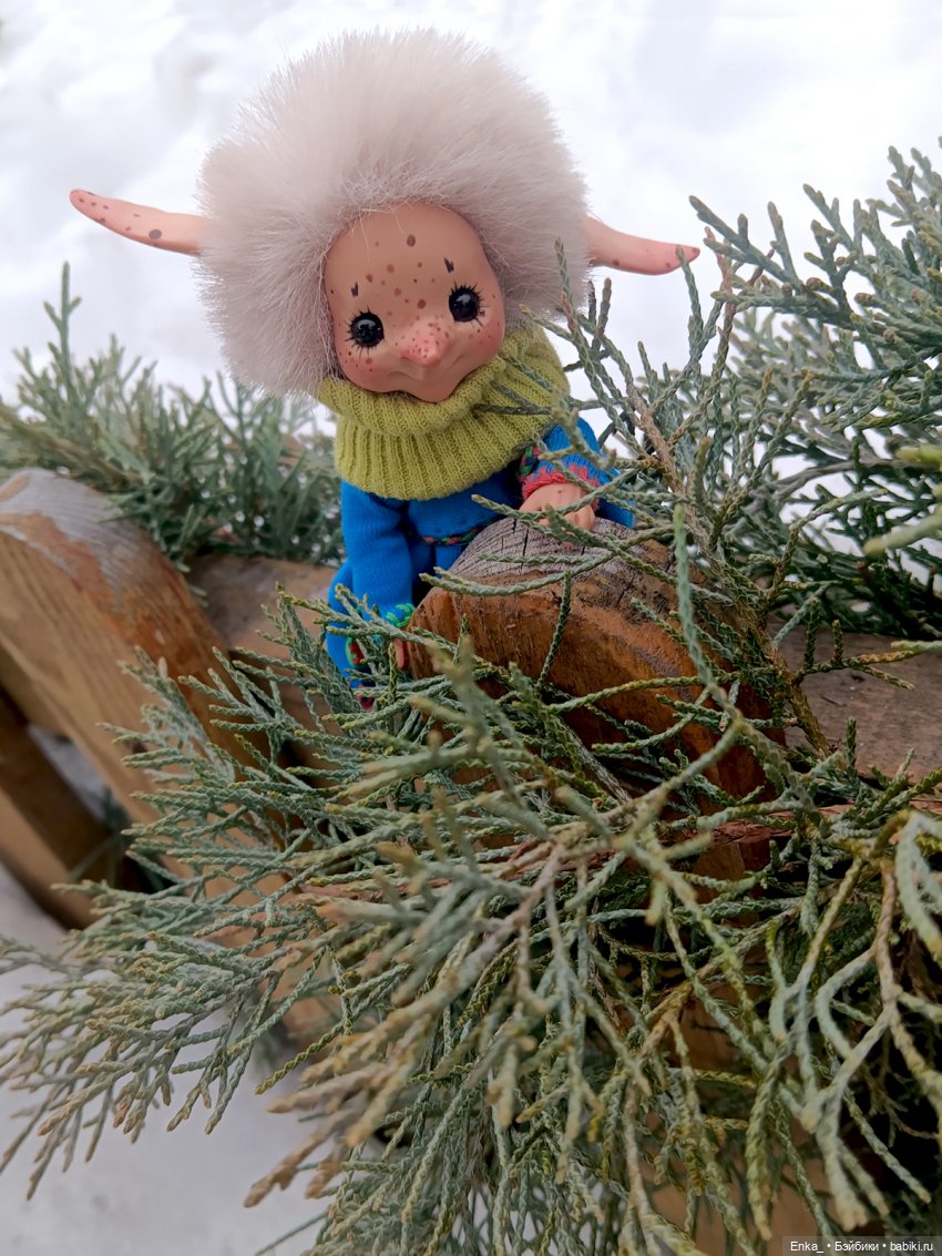 Чем еще интересны ауки — Игрушки в смешанной технике (мех и глина): Арт (фото 6)