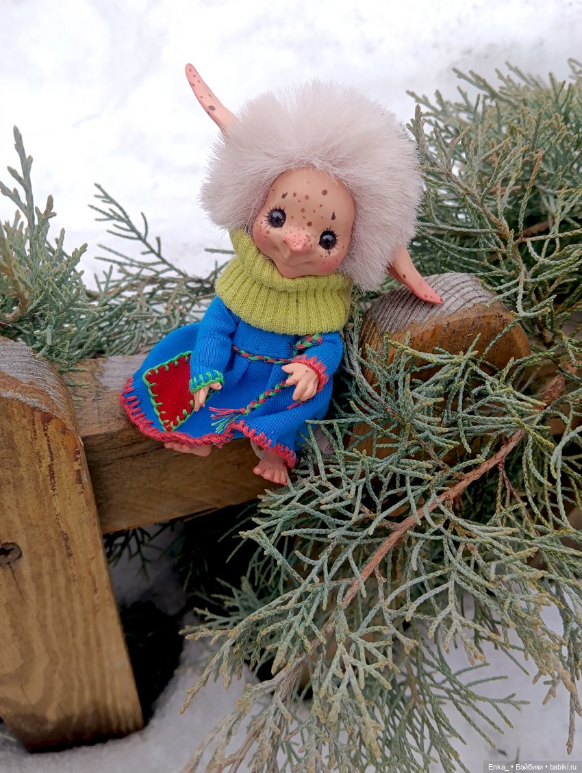 Чем еще интересны ауки — Игрушки в смешанной технике (мех и глина): Арт (фото 5)