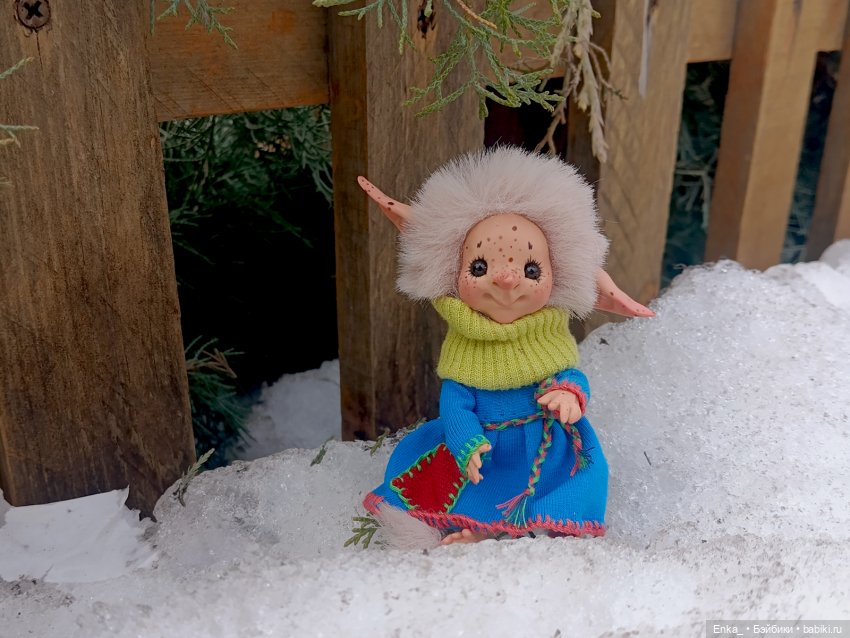 Чем еще интересны ауки — Игрушки в смешанной технике (мех и глина): Арт (фото 4)