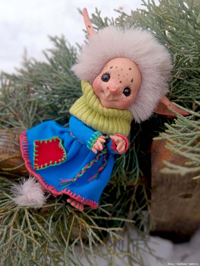 Чем еще интересны ауки — Игрушки в смешанной технике (мех и глина): Арт (фото 8)