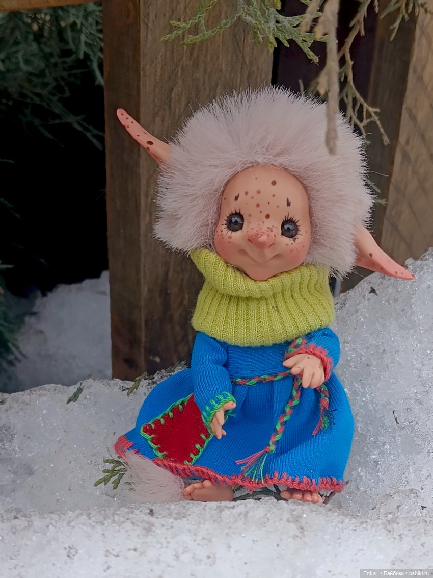 Чем еще интересны ауки — Игрушки в смешанной технике (мех и глина): Арт