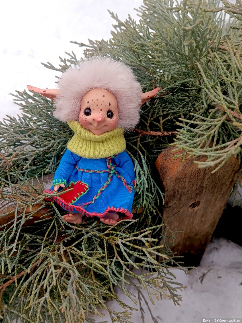 Чем еще интересны ауки — Игрушки в смешанной технике (мех и глина): Арт (фото 7)