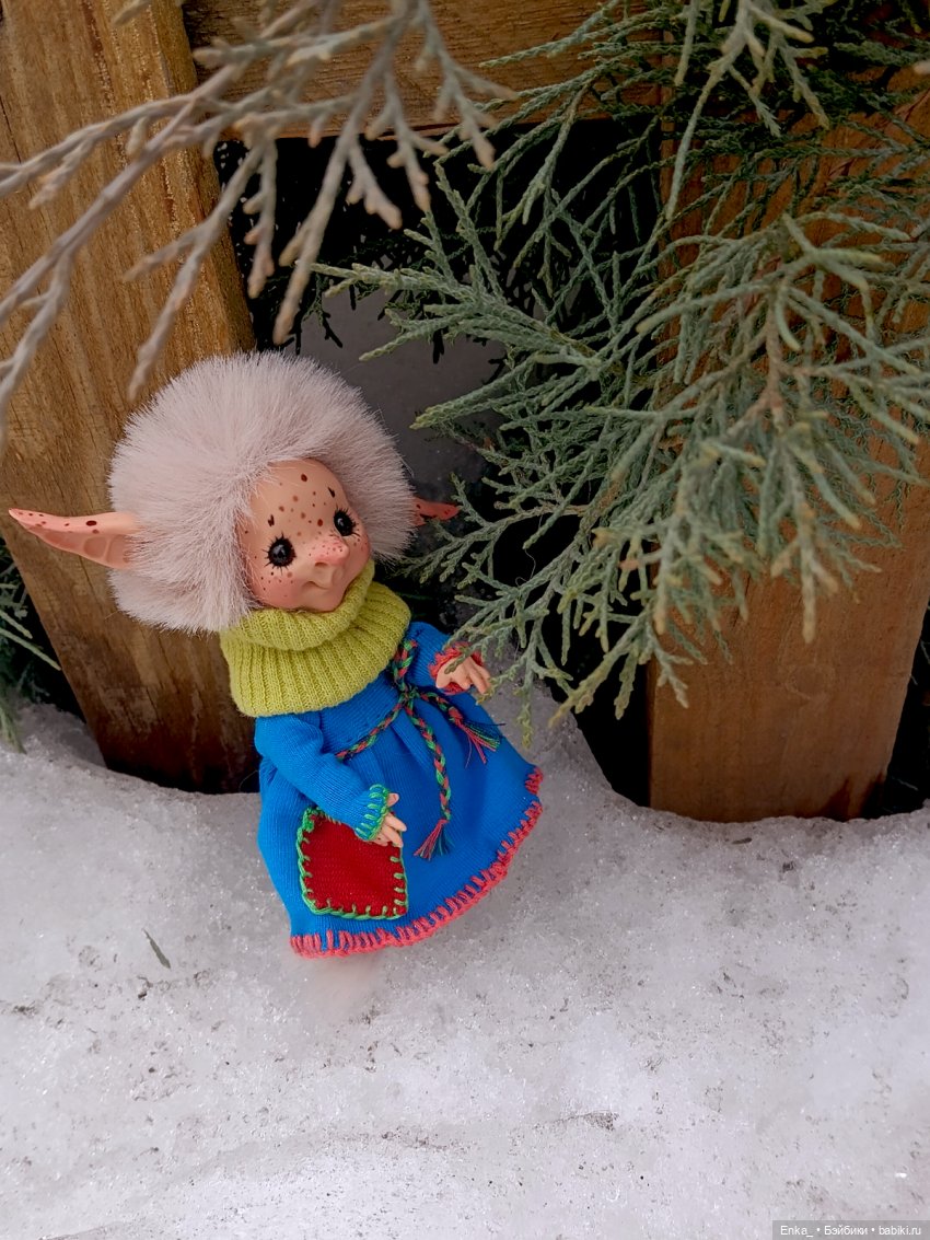 Чем еще интересны ауки — Игрушки в смешанной технике (мех и глина): Арт (фото 3)