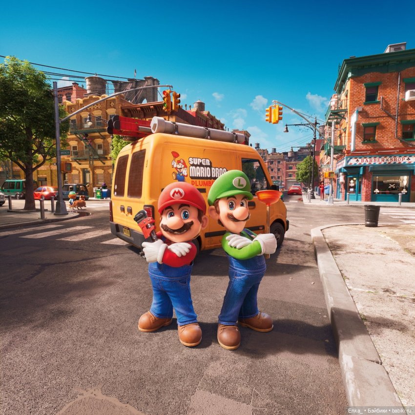 Баллада «Peaches» в мультфильме "Братья Супер Марио"