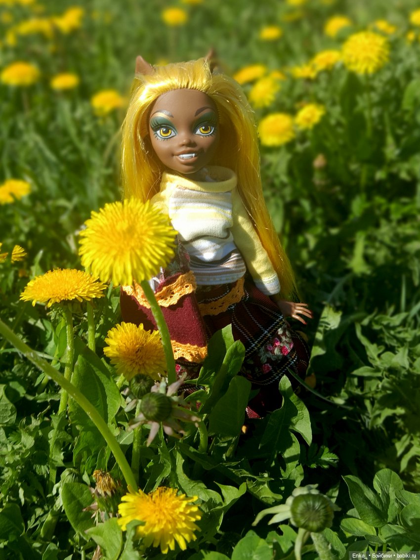 Клодия в одуванчиках — Куклы Monster High (Монстер Хай) (фото 2)