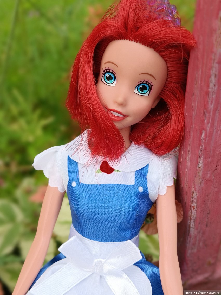 Ариэль на цветущем лугу — Куклы Disney Animators и Принцессы Диснея: Disney Store (фото 10)