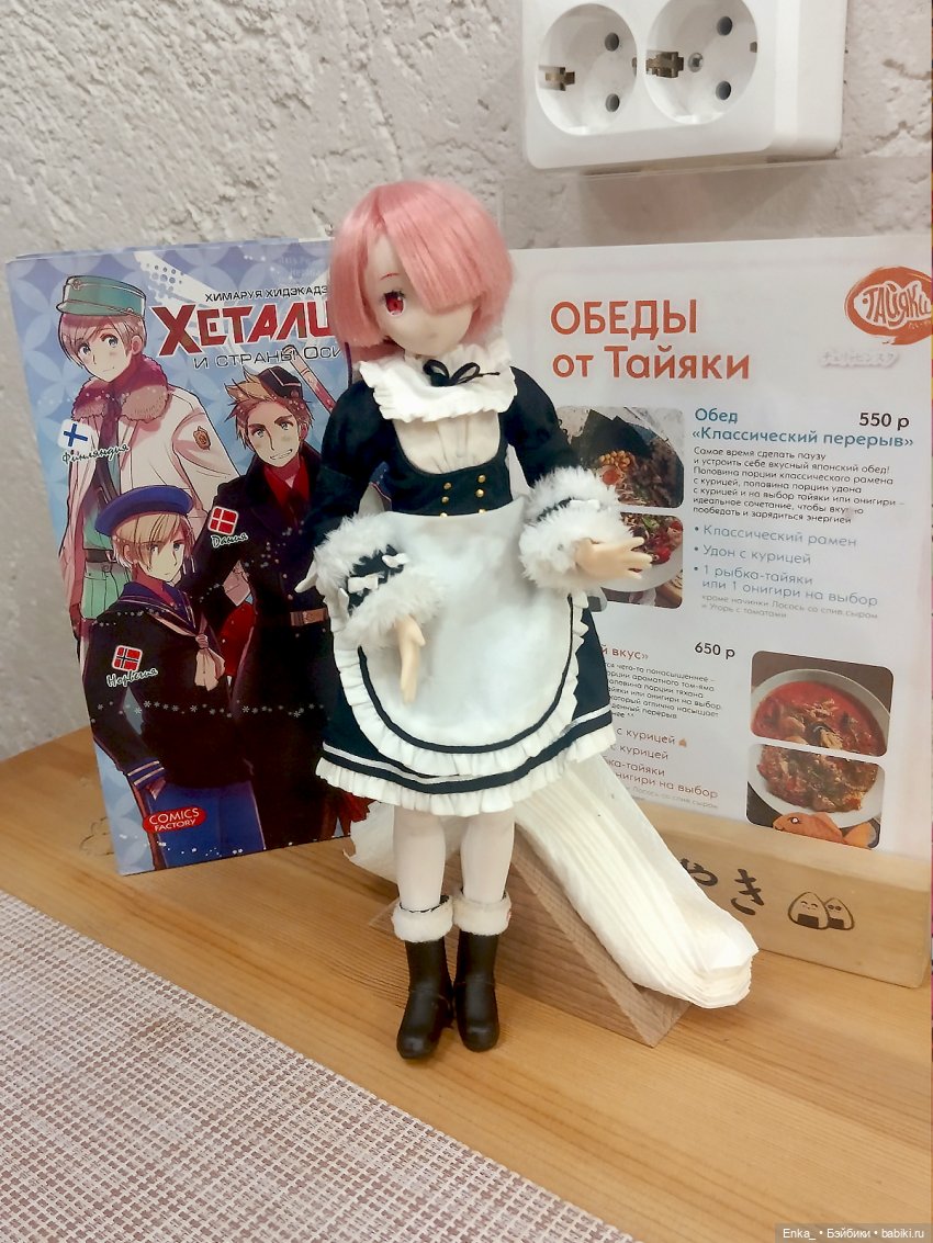 Рам в "Тайяки-кафе" 🍧 — Куклы Azone (Азон) и тела Pure Neemo: фото