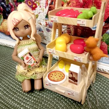 Прилавок с овощами: распаковка 🍎
