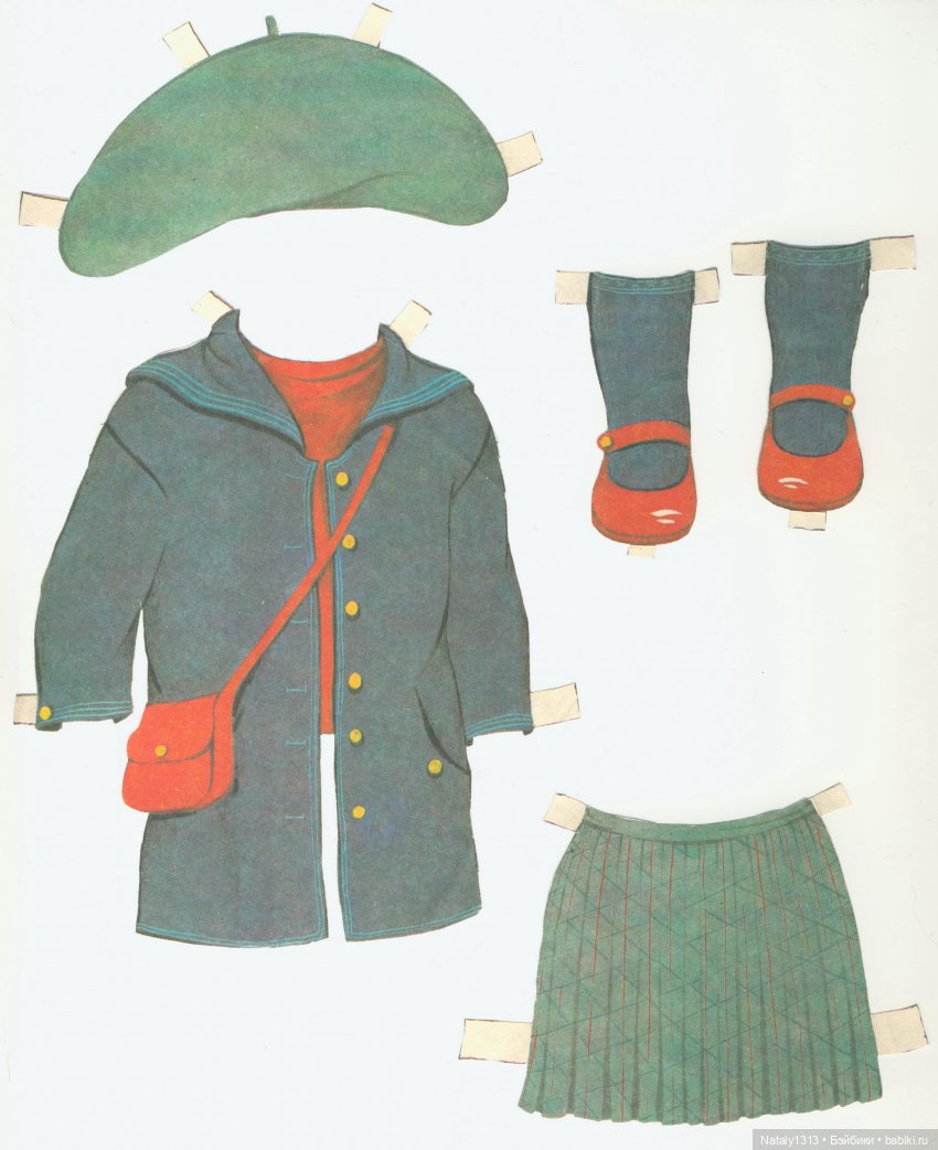 Бумажные куклы: "Маленькая модница" и серия "Катенька" | Бэйбики Бумажные куклы: "Маленькая модница" и серия "Катенька"