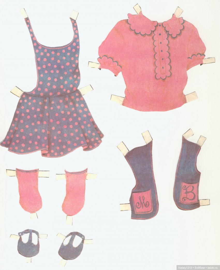 Бумажные куклы: "Маленькая модница" и серия "Катенька" | Бэйбики Бумажные куклы: "Маленькая модница" и серия "Катенька"