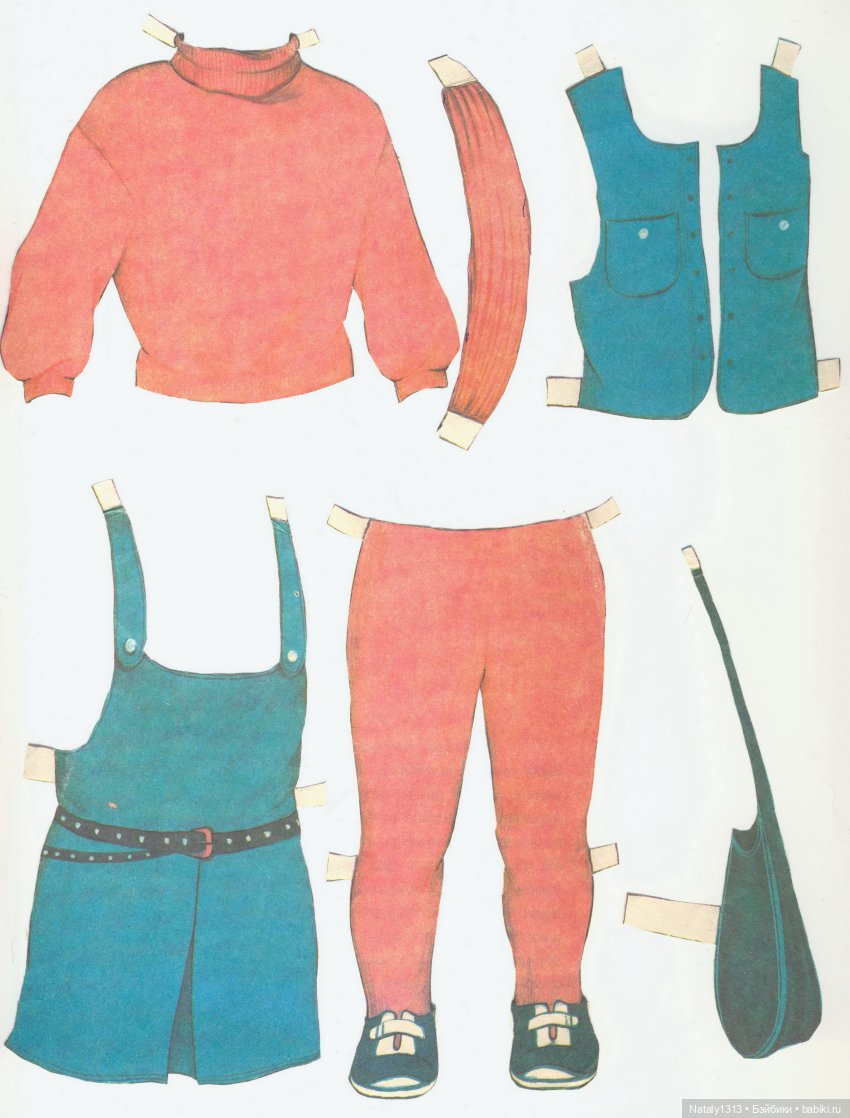 Бумажные куклы: "Маленькая модница" и серия "Катенька" | Бэйбики Бумажные куклы: "Маленькая модница" и серия "Катенька"