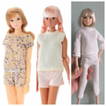 Аутфиты Momoko комбинезон, майка и шорты, костюм