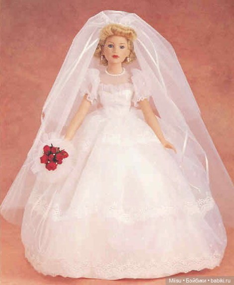 Совершенно (с)нежная Basic Kitty Collier в аутфите Bridal Bliss от Robert Tonner