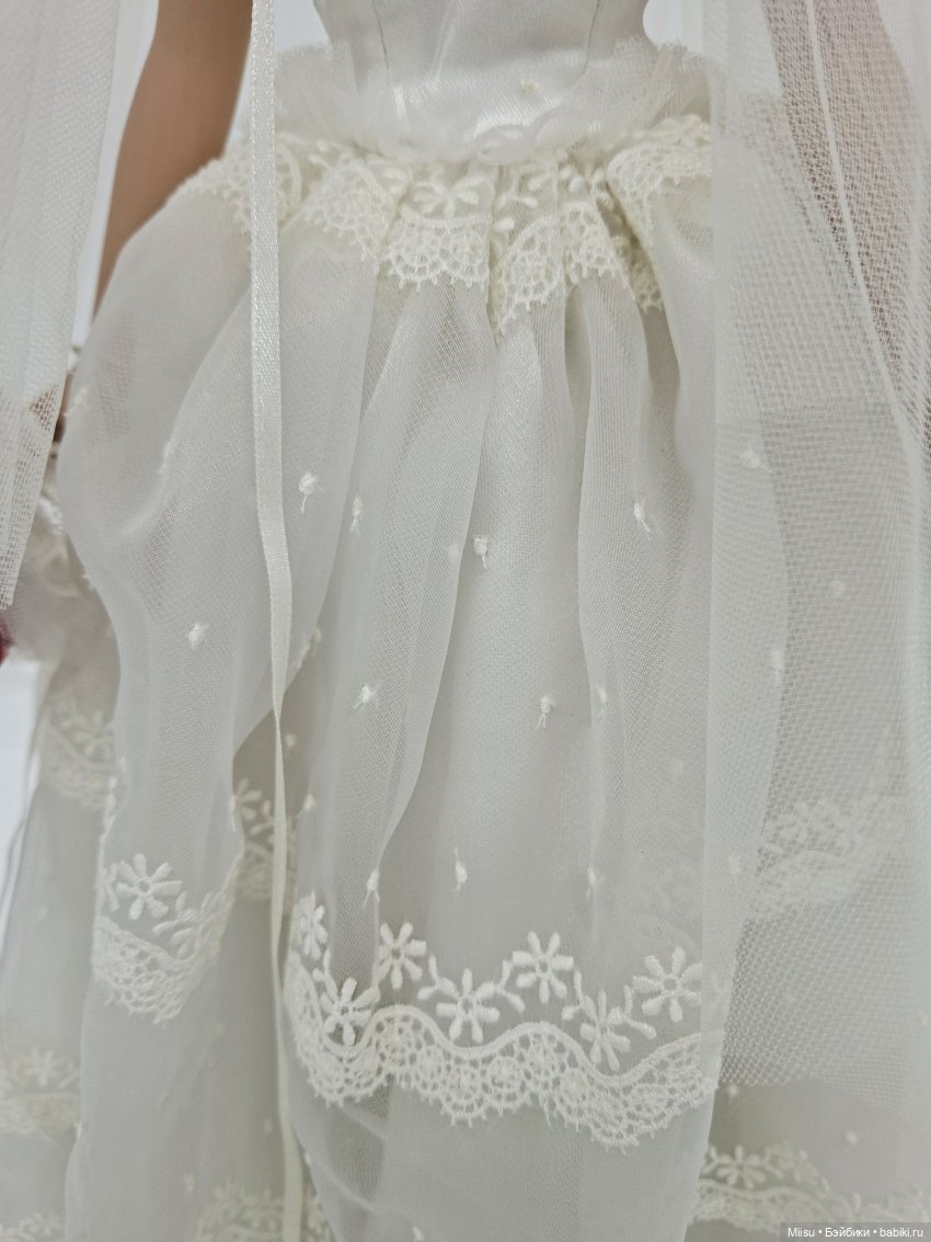 Совершенно (с)нежная Basic Kitty Collier в аутфите Bridal Bliss от Robert Tonner (фото 8)