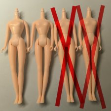 Тело куклы Jenny и еë подружек, новое