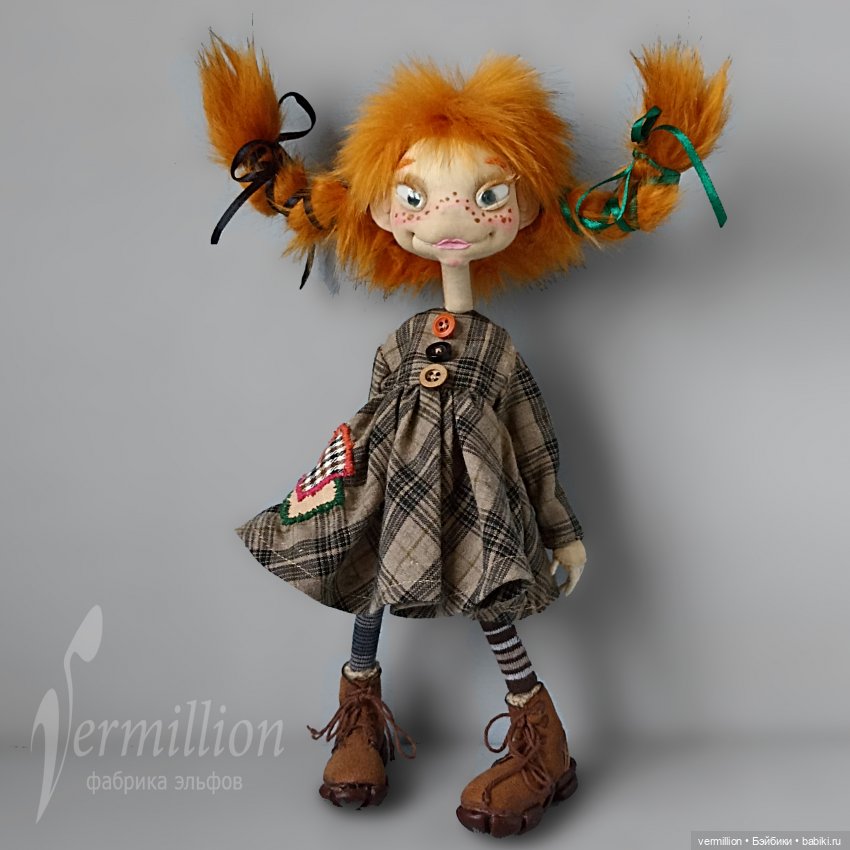 Кукла Пеппи Длинныйчулок