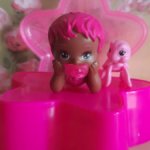 Русальчонок Барби( barbie) с розовыми волосами