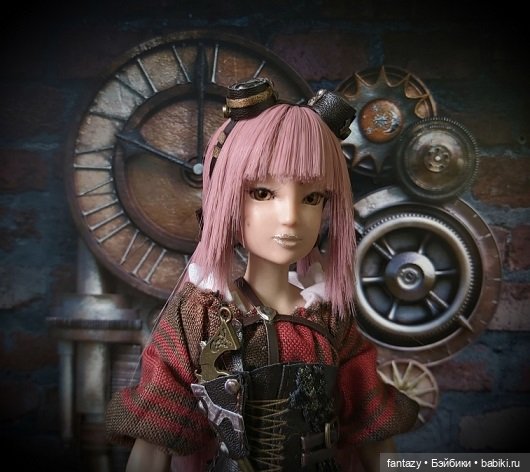 Гибридная куколка в стиле стимпанк | Бэйбики Гибридная куколка в стиле стимпанк