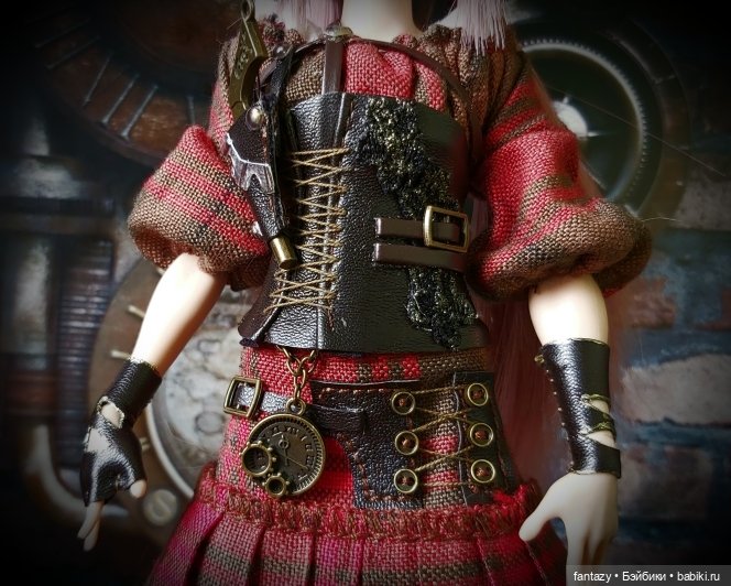 Гибридная куколка в стиле стимпанк | Бэйбики Гибридная куколка в стиле стимпанк (фото 5)