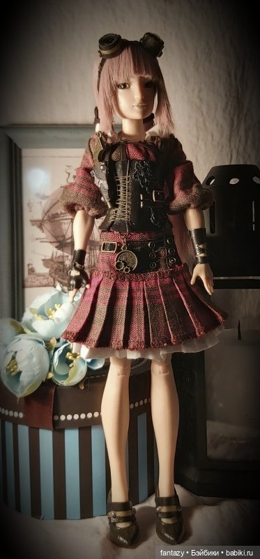 Гибридная куколка в стиле стимпанк | Бэйбики Гибридная куколка в стиле стимпанк (фото 9)