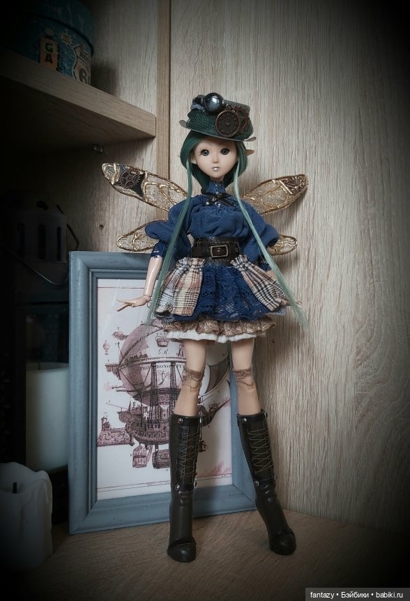 Гибридная куколка на основе тела ever after high | Бэйбики Гибридная куколка на основе тела ever after high (фото 2)