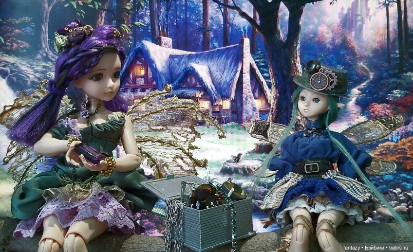 Гибридная куколка на основе тела ever after high
