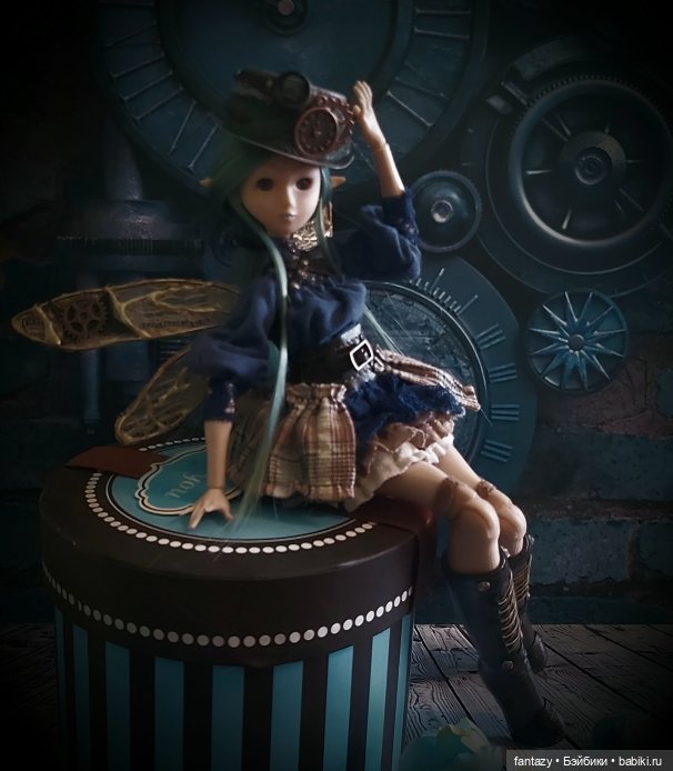 Гибридная куколка на основе тела ever after high | Бэйбики Гибридная куколка на основе тела ever after high (фото 6)